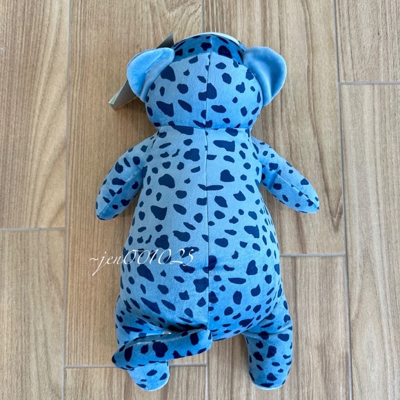 Blue Cheetah Weighted Plush Throw Pillow - Pillowfort - Picture 11 of 11